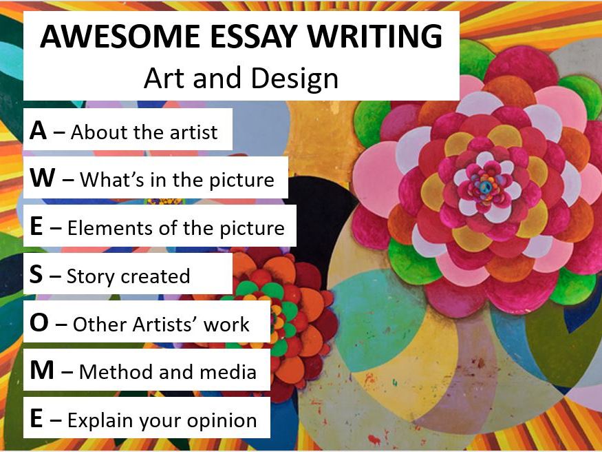 Art and Design AWESOME essay writing