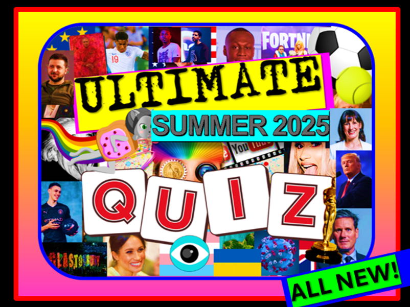 End of Year Quiz Summer 2025