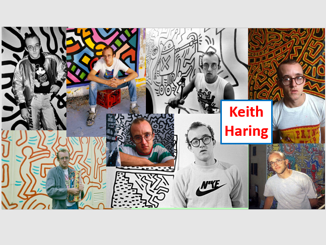 Keith Haring and figure proportions project