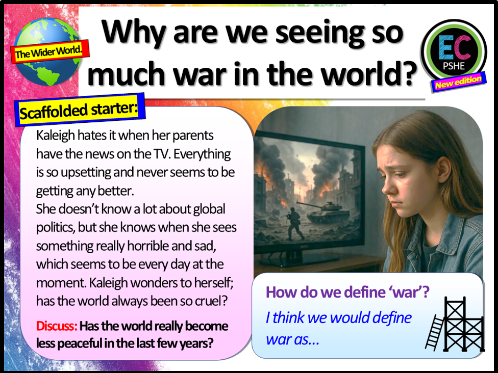 War, Conflict and Peace